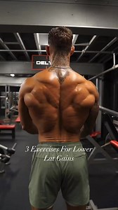 124K views · 2.6K reactions | Exercises for lower lat gain✅ . . ....