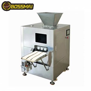 [Hot Item] Commercial Bakery Equipment Dough Pressing Cutting Machine Automatic 3-Line Production Bread Dough Divider Rounder