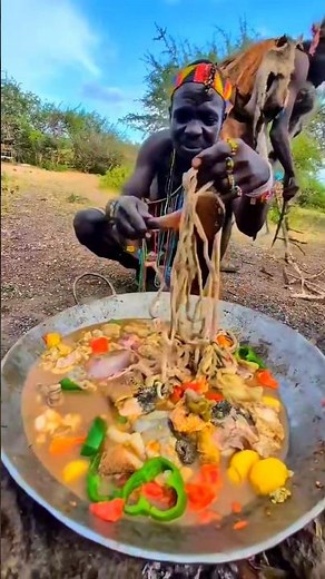 Hadzebe Cooking Methods. #suku #sukuta #mukbang