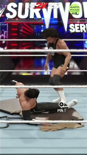 WWE 2K25 Carlito TABLE FINISHER #shorts #shortsviral #wwe #wwe2k25 #carlitos