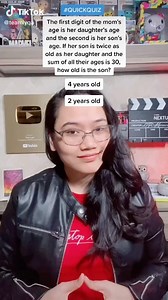 51K views · 893 reactions | The first digit of the mom’s age is her...