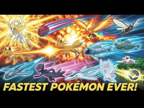 These Pokémon Are FASTER Than LIGHTNING