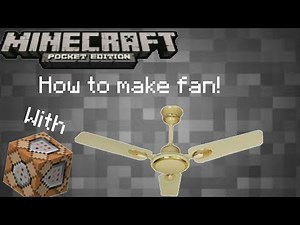 ✓How to make ceiling fan in Minecraft command block