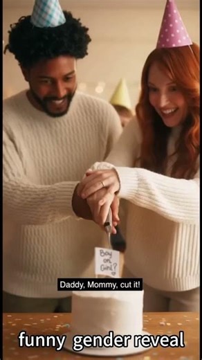 Funny gender reveal #happy #funny #prankvideo #youtube #genderreveal