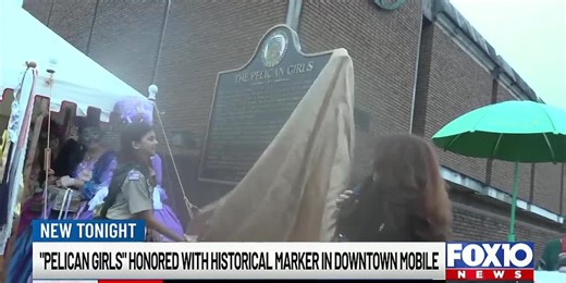 Mobile unveils historic marker honoring the Pelican Girls