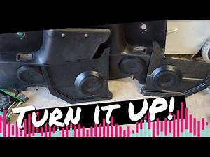 66 Mustang RetroSound Detroit M4 Stereo Install - Pt 2 Installing the Speakers