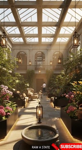 Stunning Indoor Garden Atrium Makeover | Satisfying Renovation Time-lapse