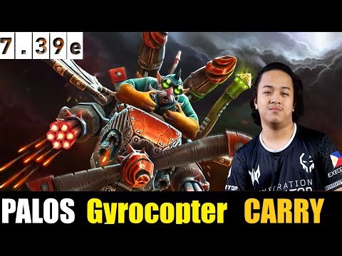 🤯PALOS [Gyrocopter] HC 7.39e- DOTA 2 HIGHEST MMR #dota2 #dota2gameplay #dota2