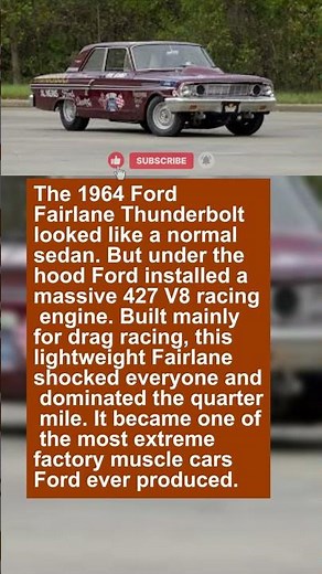 1964 Ford Fairlane Thunderbolt