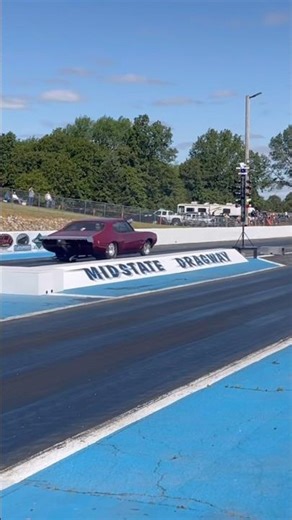 Big Bad Blown GTO Blazing Down the Dragstrip #fast