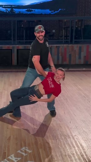 2.7K views · 170 reactions | 鸞 Flashback Friday 鸞 Try This With Us - The Double Dolly Dip! (Say that three times fast 藍) Have you tried this yet?  #RedDirtDancing #Dips #Tricks #Texas #CountryDance | Red Dirt Dancing | Facebook
