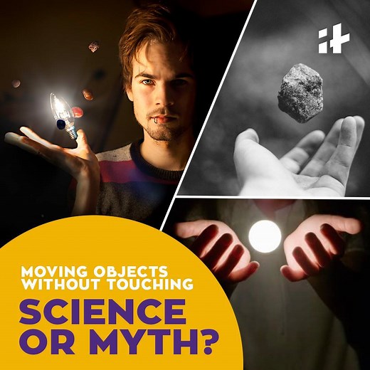 107K views · 455 reactions | Moving objects without touching - Science or Myth? Here's the secret! | Indiatimes | Facebook