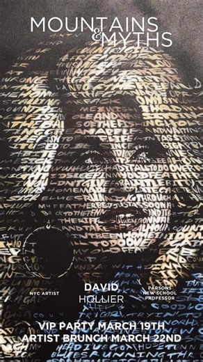 G A L L E R Y 1 4 0 1 on Instagram: "GALLERY 1401 will be unveiling “MOUNTAINS & MYTHS”, a commanding new exhibition by celebrated New York artist and Parsons School of Design professor David Hollier. • Curated by Carley Boehm, the exhibition translates the story of Tennessee into a visual inheritance. Hollier elevates legendary figures and revered landscapes into works of presence and permanence, balancing cultural memory with painterly authority. • In advance of the public opening, the gallery