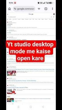 Yt studio desktop mode me kaise open kare | #ashokpatelofficial#shorts