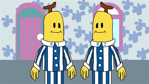 Bananas in Pyjamas But It's Mirror From Q.5. A Tribute to Hi-5 Animation #b1b2 #bananasinpyjamas #parody #hi5 #Q.5