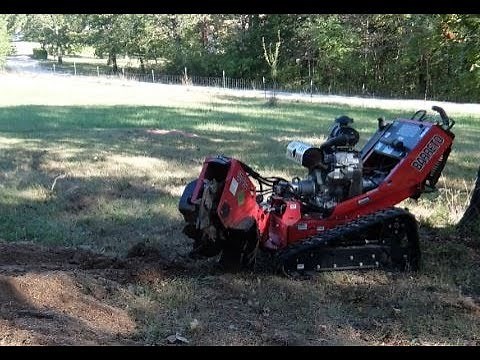 Renting a stump grinder from Home Depot tips
