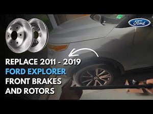 Replace Front Brakes and Rotors | 5th Gen 2011 - 2019 Ford Explorer | Stuck T40 Screw