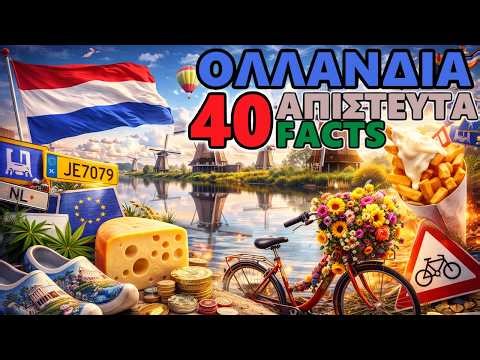 ΟΛΛΑΝΔΙΑ: 30 Απίστευτα Facts που ΔΕΝ ΗΞΕΡΕΣ!