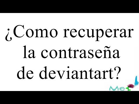 2014 ¿Como recuperar la contraseña de deviantart? | NaLexnu | MiMi Destino