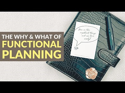 What is a Functional Planner and Why You Need One | Planning Newbies