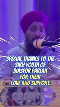 Gratitude to Sikh Youth | Biaspur Parlah #punjabi #live #gurbani #sikhyouth #love #ytshorts #yt
