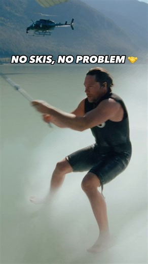 Monster Energy | First person to waterski barefoot behind a fixed-wing airplane? You’re looking at him 👀 @BushyWayne 📺 “BAREFOOT PILOT”, now playing on... | Instagram