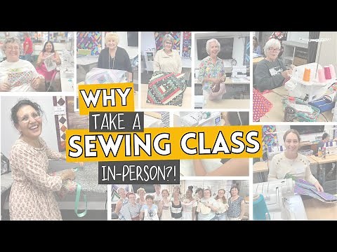 Why Take A Class At The Sewing Studio?