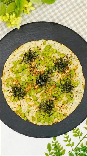 [Crispy Appetizer] Giant Edamame Cheese Cracker #edamame #cheese #cracker #shorts