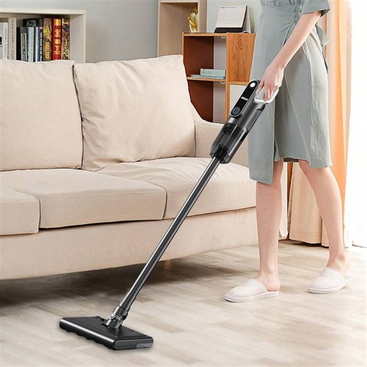 USB Rechargeable, White And Gray, Cordless Vacuum Cleaner, Versatile Cleaning Tool, Modern Home Appliance, Durable Construction, Smart Cleaning Tool, Home Cleaners, Sleek Design, Highquality Build, Smart Users
