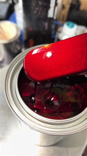 Mixing and Shipping the Famous Diablo Red Spray Finish