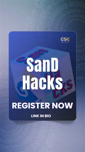 CSE Society at UC San Diego on Instagram: "🚨REGISTER NOW for SanD Hacks: Link in bio!! #sandhacks #cses #dateideas #valentinesday"