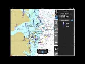 Transas Pilot PRO - How to use the Advanced Data Module (weather, tides and currents information)