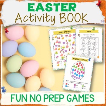 Easter Activities 1st 2nd 3rd 4th Grades Puzzles Brain Break Games Worksheets