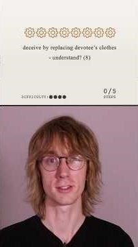 I'm DEVOTED To Solving This Cryptic Clue!? | The Crack 8-15 #crypticcrossword #crossword #puzzle