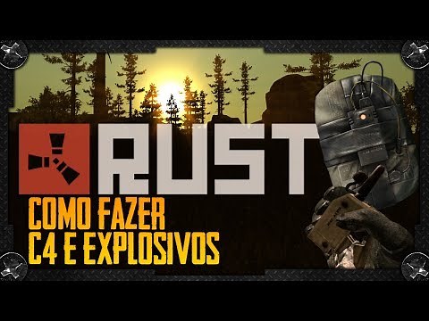 Rust: COMO FAZER C4, EXPLOSIVES, E EXPLOSIVE CHARGE - GUIA COMPLETO