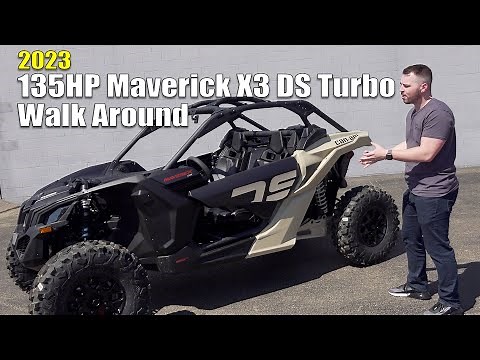 2023 Can Am Maverick X3 DS Turbo First Look Walk Around Review