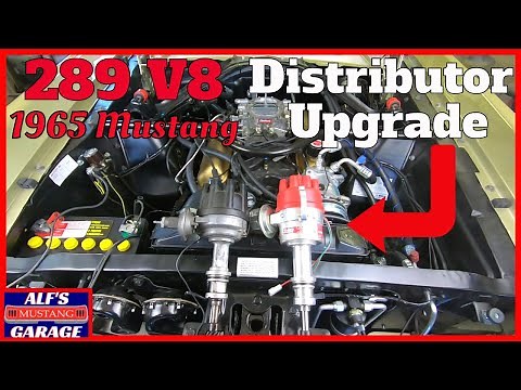 How to replace your distributor - 289 Ford - 1965 Mustang - with a Mallory Unilite Distributor