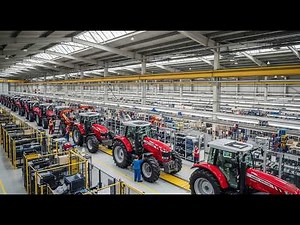 "Inside the Tractor Factory They Don't Show Farmers: The Complete Process REVEALED"