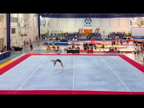 level 6 gymnastics routine - seasac 2025 - burlesque gymnastics floor music