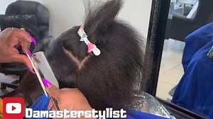 952K views · 5.7K reactions | Kids silk press . Edit: y’all have so much to say. Any smart person would know, healthy hair doesn’t happen over night just like damaging hair doesn’t. With regular salon visits and treatments she will be fine..Her mom was happy, she got what SHE wanted. Full video and product details are available on YouTube.  | I am Damasterstylist | Facebook