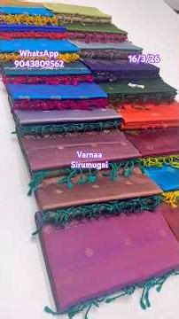 Stock clearance sale | turning border pure silk handloom sarees | Varnaa Sirumugai