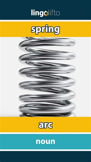 🇬🇧🇷🇴 spring - arc : learn English : să învățăm engleza : vocabulary builder