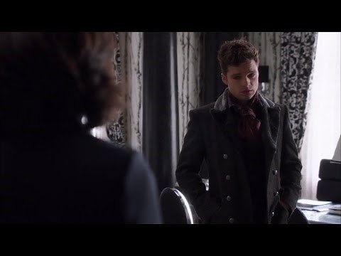Once Upon a Time -Scene Jefferson/Mad Hatter & Regina, Sebastian Stan & Lana Parrilla