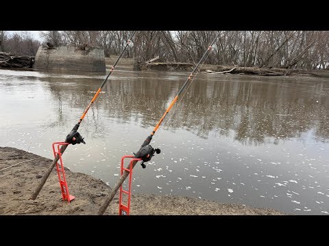This Old Iowa BRIDGE Is LOADED WITH FISH!!!!