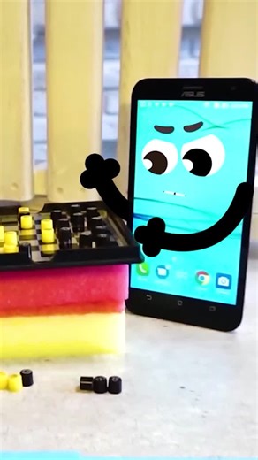 Animated Smartphone Expressions Captivating Viewers