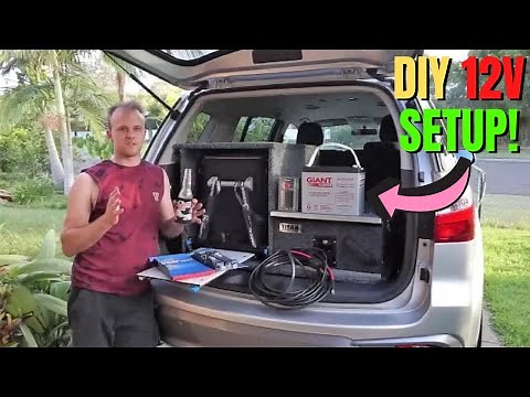 Isuzu MU-X Dual Battery System and 12V Setup - How to wire up a 12V System