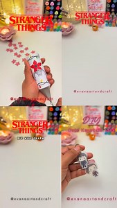 DIy Stranger Things craft ideas👾 #diy #strangerthings #demogorgon #vecna #crafts | Evana art and craft
