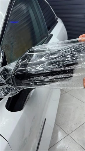 Mirror PPF installation