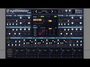 How to design a Future House Bass with SynthMaster One