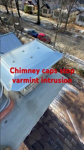 Home Saver stainless steel chimney caps prevent rain and deter varmint intrusion. #chimneycaps